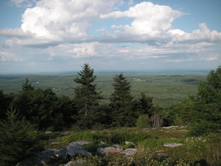 looking northeast from Watatic